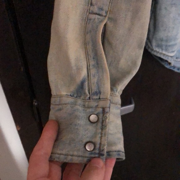 One Teaspoon distressed/western style denim shirt - Picture 8 of 9